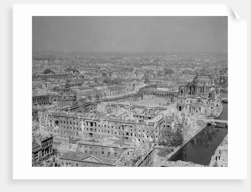 View of War Town Streets of Berlin by Anonymous