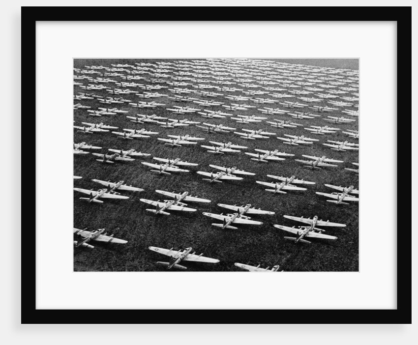 Hundreds of B-29 Flying Fortresses Await Scrap Heap by Anonymous
