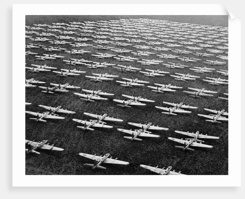 Hundreds of B-29 Flying Fortresses Await Scrap Heap by Anonymous