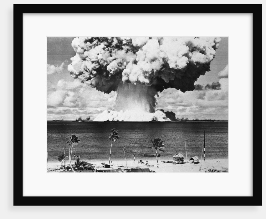 Mushroom Cloud over Bikini Atoll by Anonymous