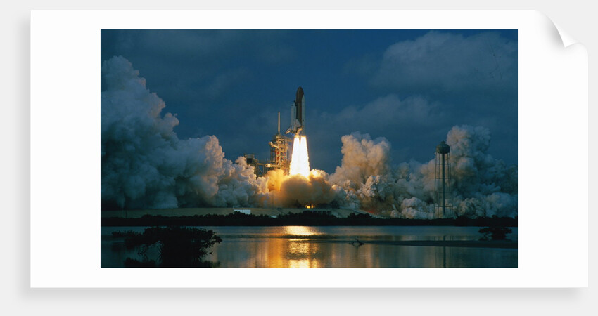 Shuttle Columbia Lifting Off by Anonymous