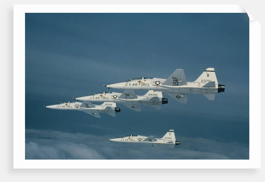 European NATO Military Planes in Flight by Anonymous