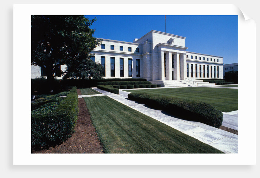 Front of Federal Reserve Building by Anonymous