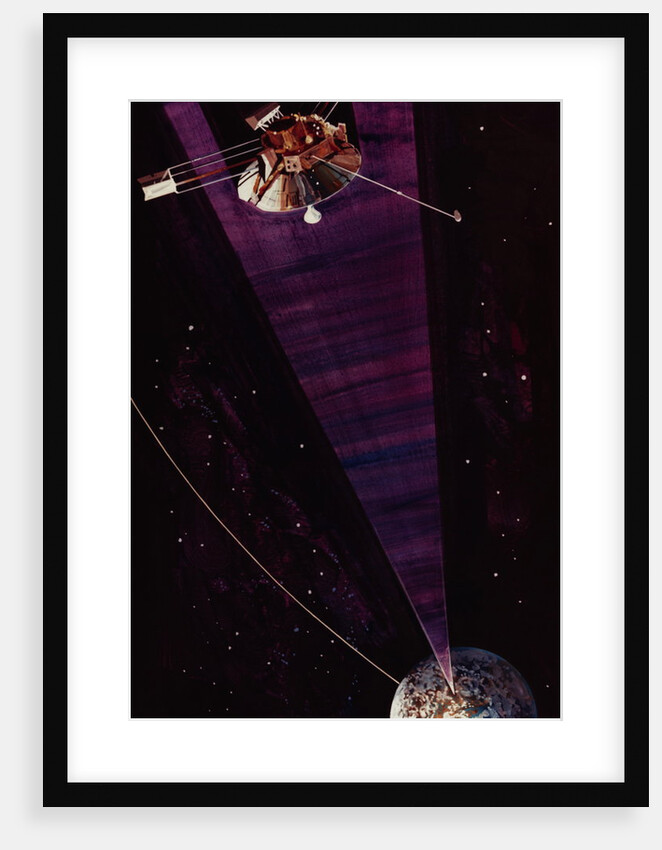Pioneer 10 Passing Jupiter by Anonymous