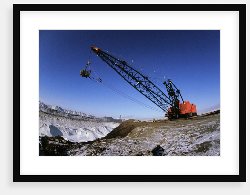 Oil Extracting Machinery on Sandy Location by Anonymous