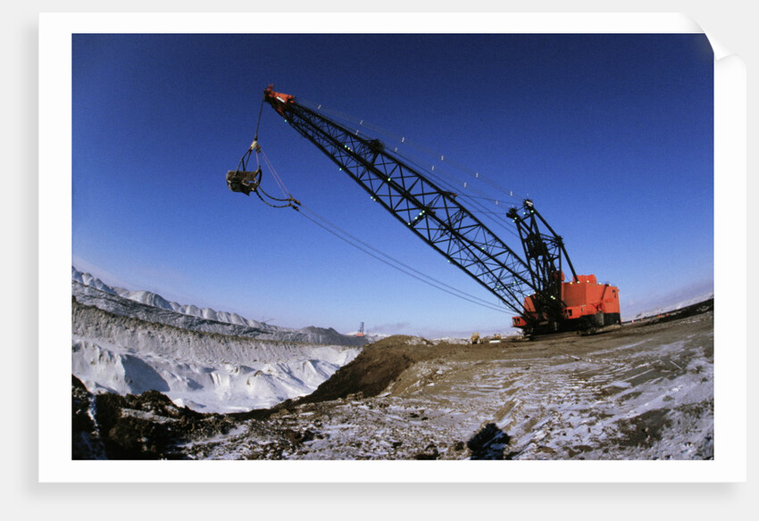 Oil Extracting Machinery on Sandy Location by Anonymous