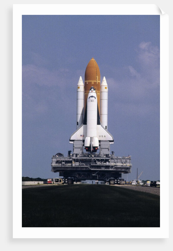 Transporting Space Shuttle Columbia by Anonymous
