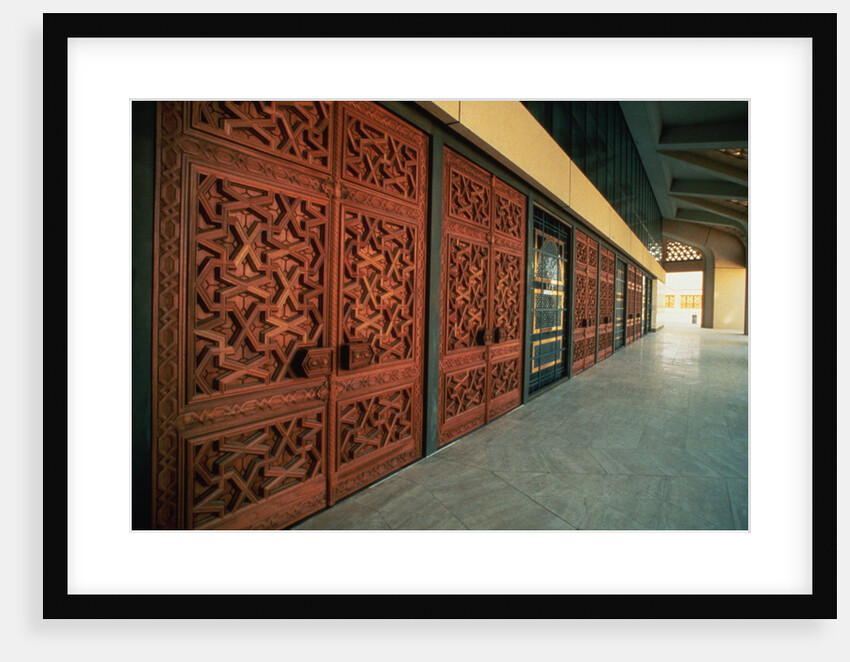 Interior of the Royal Mosque of Riyadh by Anonymous