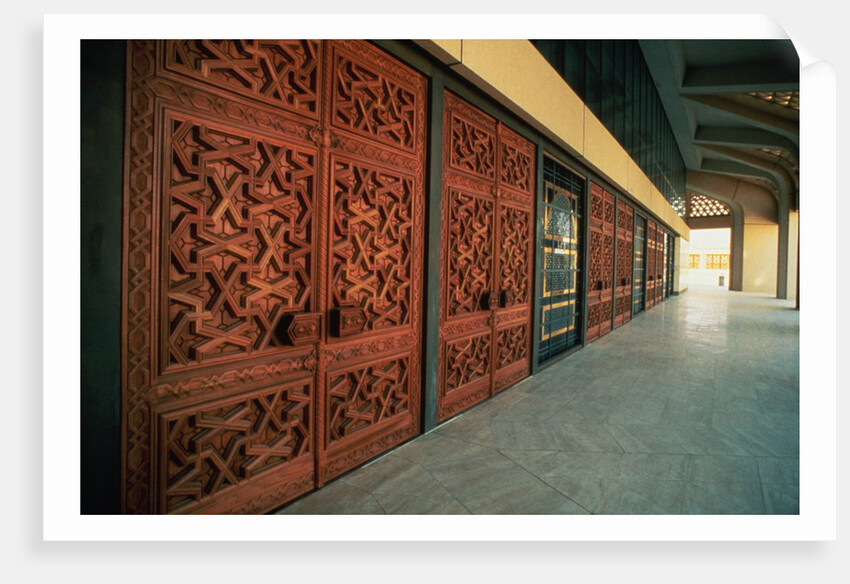 Interior of the Royal Mosque of Riyadh by Anonymous