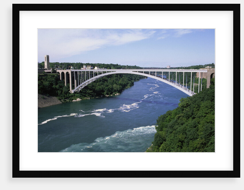 Aerial View of Peace Bridge Site by Anonymous