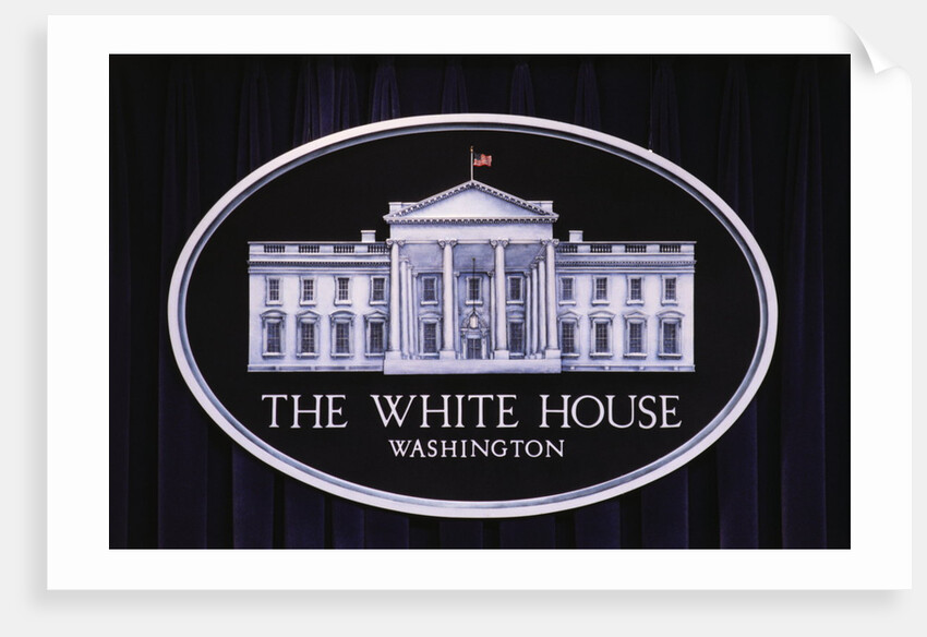 Official White House Sign by Anonymous