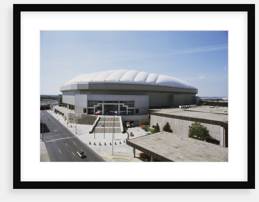 Exterior of Indianapolis Hoosier Stadium by Anonymous