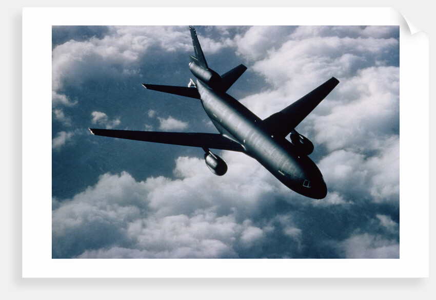 Air Force Airplane in flight by Anonymous