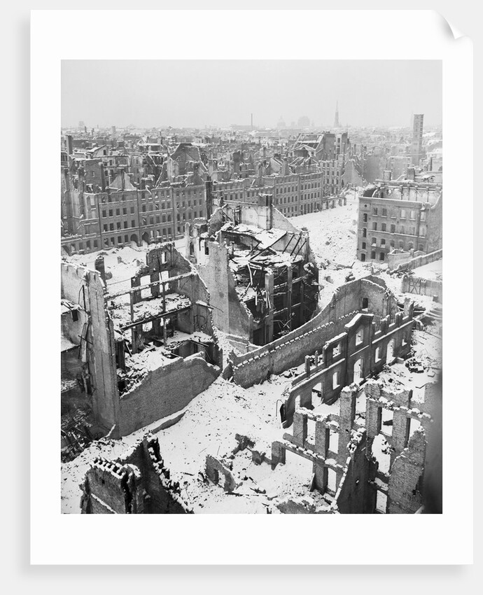 Destroyed Section of Berlin by Anonymous