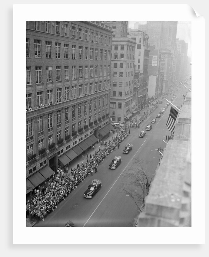 Funeral Procession for Babe Ruth by Anonymous