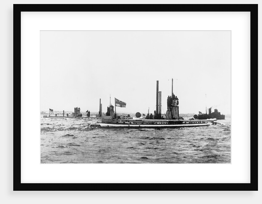 German Submarine Flotilla by Anonymous