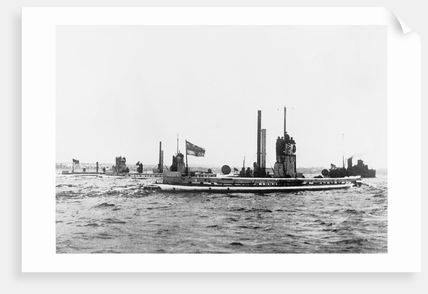 German Submarine Flotilla by Anonymous