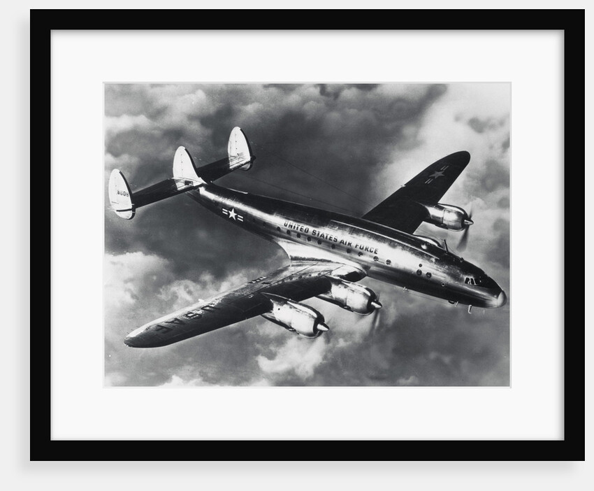 USAF Lockheed Constellation Transport Airplane by Anonymous