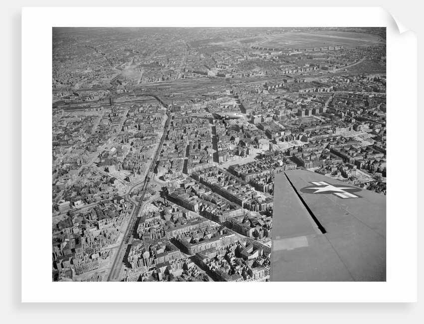 Airlift Plane over Berlin by Anonymous