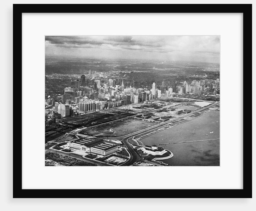 Aerial View of Chicago's Lake Front by Anonymous