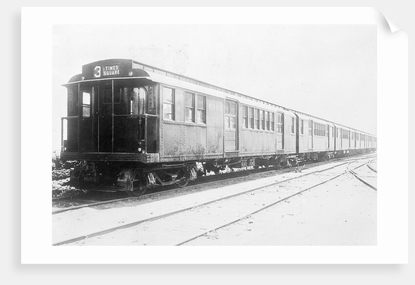 New York Subway Car by Anonymous