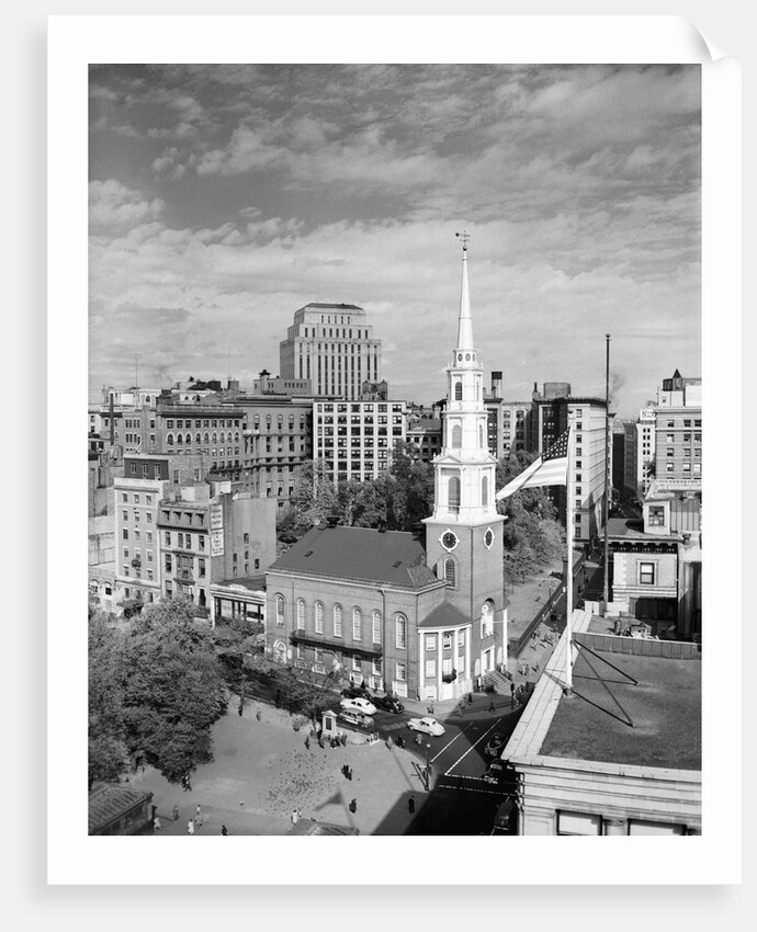 Boston's Famed Brimstone Corner by Anonymous