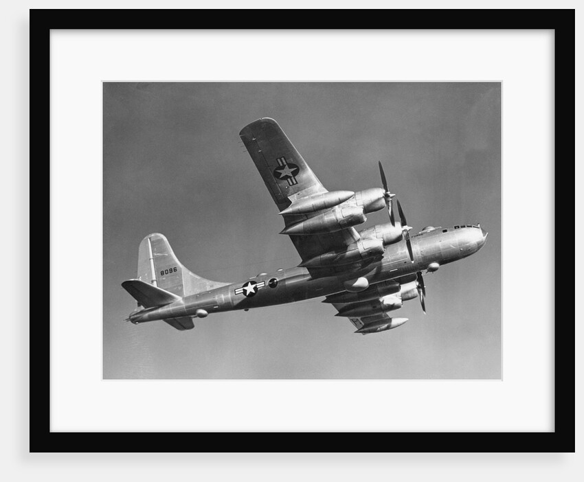 Boeing B-50D Superfortress in Air by Anonymous