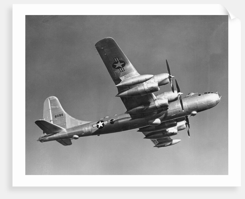Boeing B-50D Superfortress in Air by Anonymous