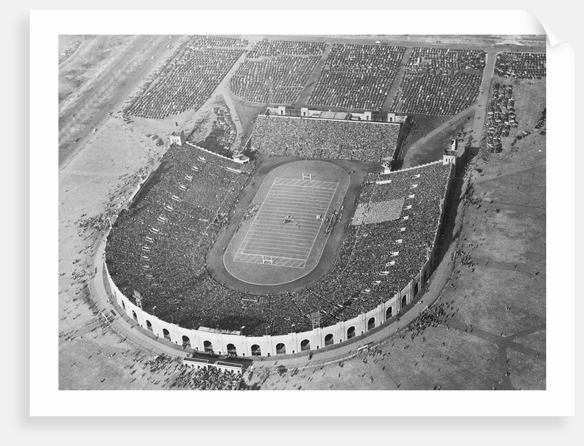 View Looking Down on Municipal Stadium by Anonymous