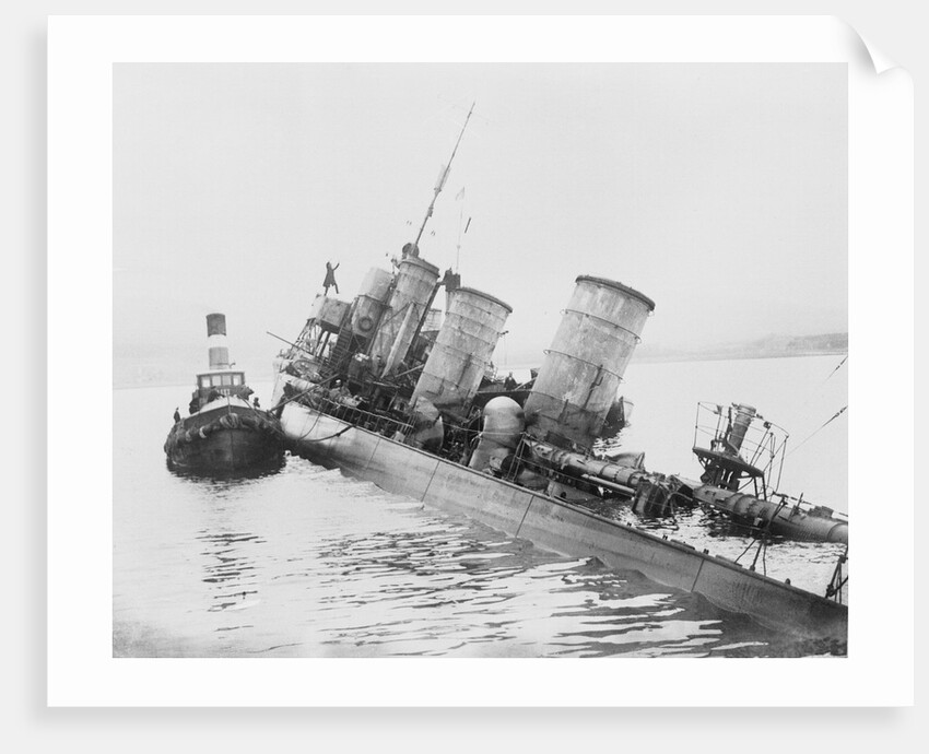 Salvaging the German Fleet by Anonymous