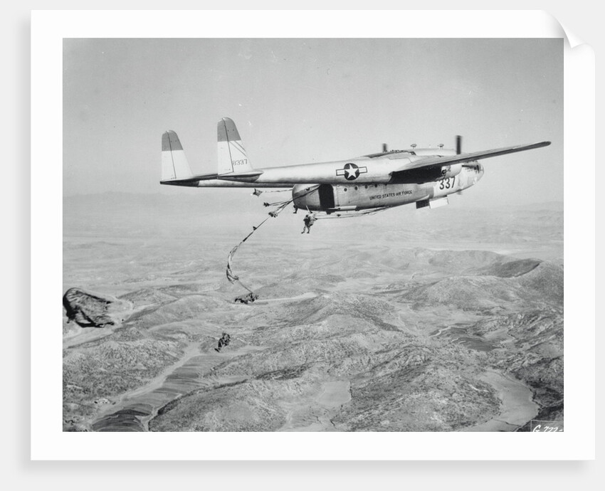 Military Airplanes in Flight by Anonymous