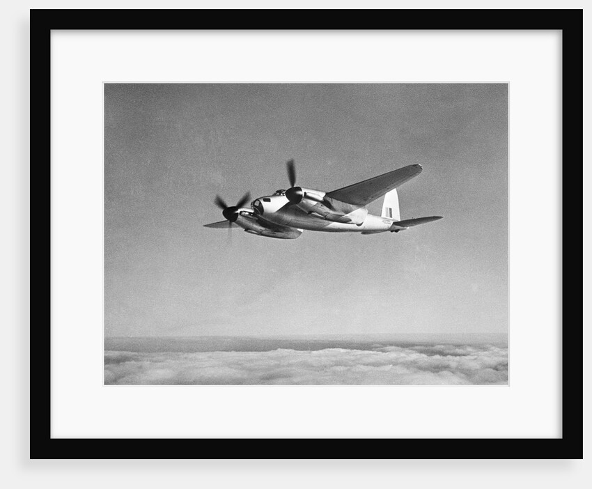 De Havilland Mosquito in Flight by Anonymous