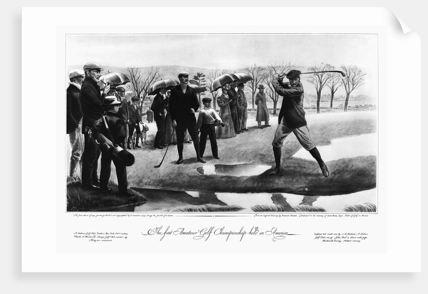 First Amateur Golf Championship in America by Anonymous