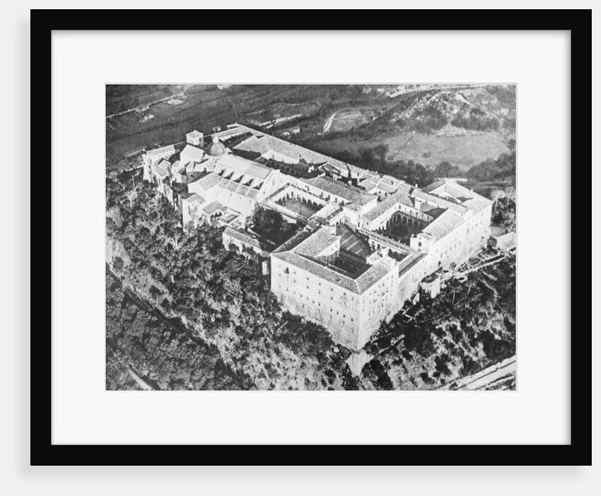 Monte Cassino Monastery in Italy by Anonymous