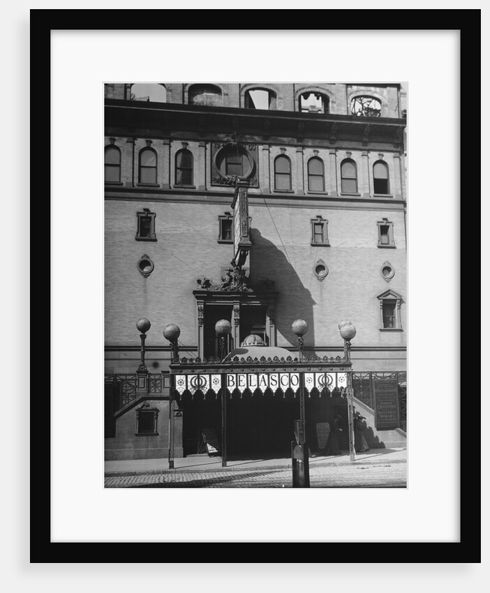 Exterior of Early Belasco Theater by Anonymous