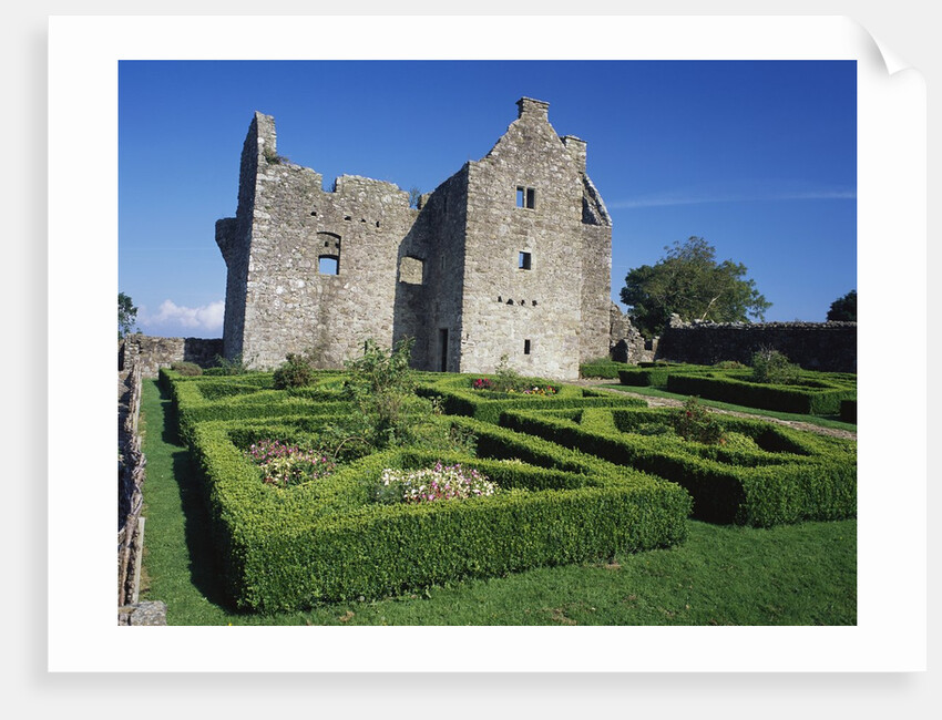 Ruins of Tully Castle by Anonymous