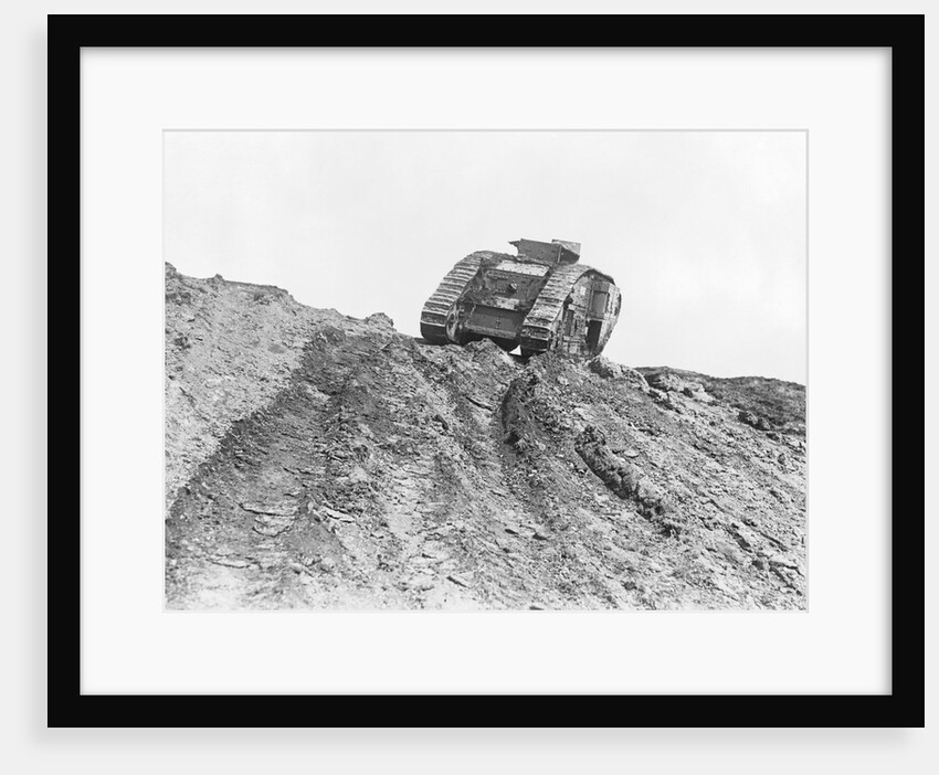 Tank Driving Down Hill by Anonymous