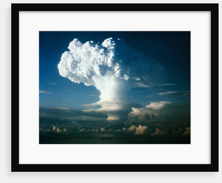 Mushroom Cloud from Nuclear Testing by Anonymous