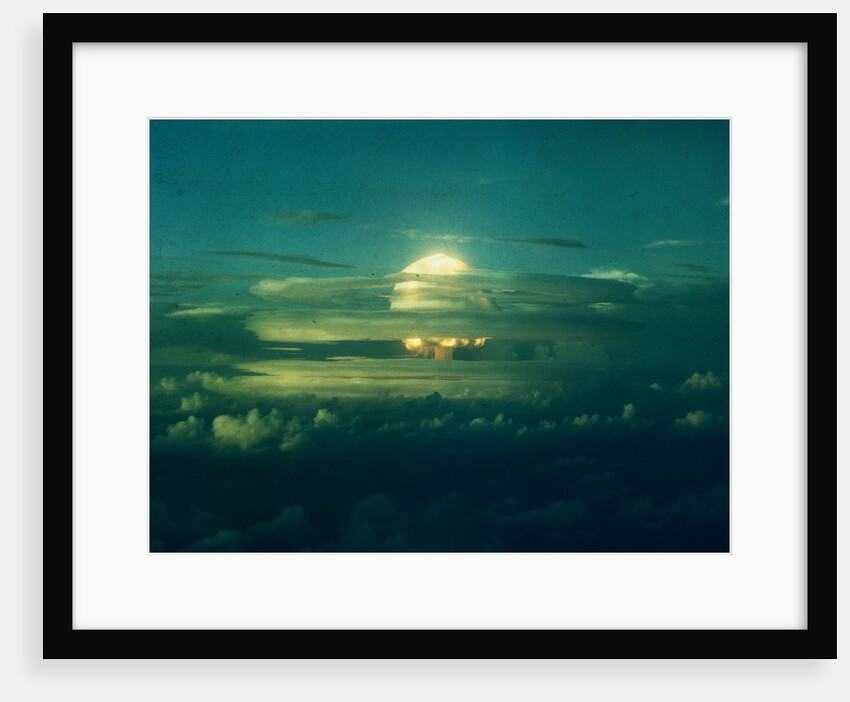Mushroom Cloud from Nuclear Testing by Anonymous