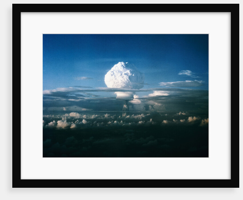 Mushroom Cloud from Nuclear Testing by Anonymous