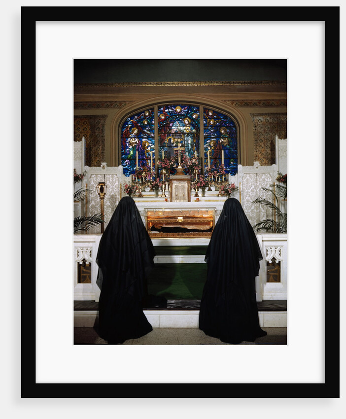 Mother Cabrini's Body Lying in State by Anonymous