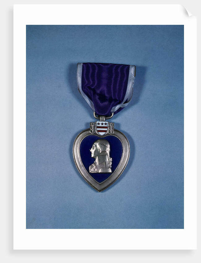 Purple Heart Medal by Anonymous
