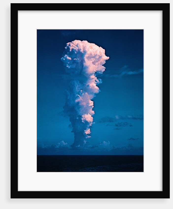 Mushroom Cloud from Atom Bomb Test by Anonymous