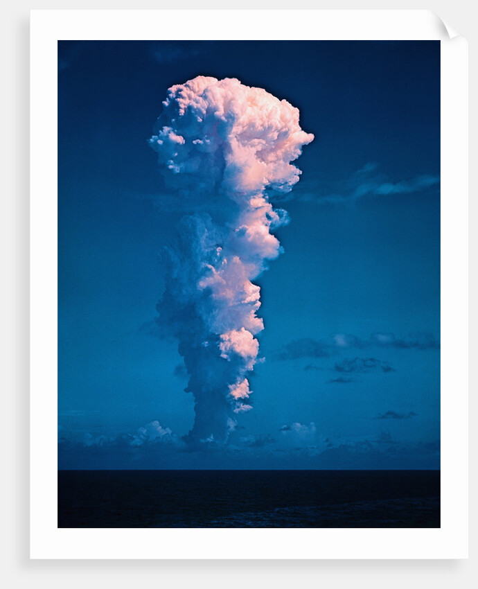 Mushroom Cloud from Atom Bomb Test by Anonymous
