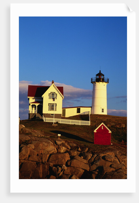 Cape Neddick Lighthouse by Anonymous