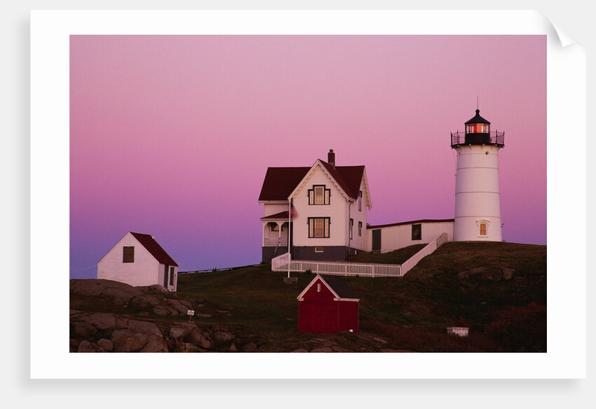 Cape Neddick Lighthouse by Anonymous