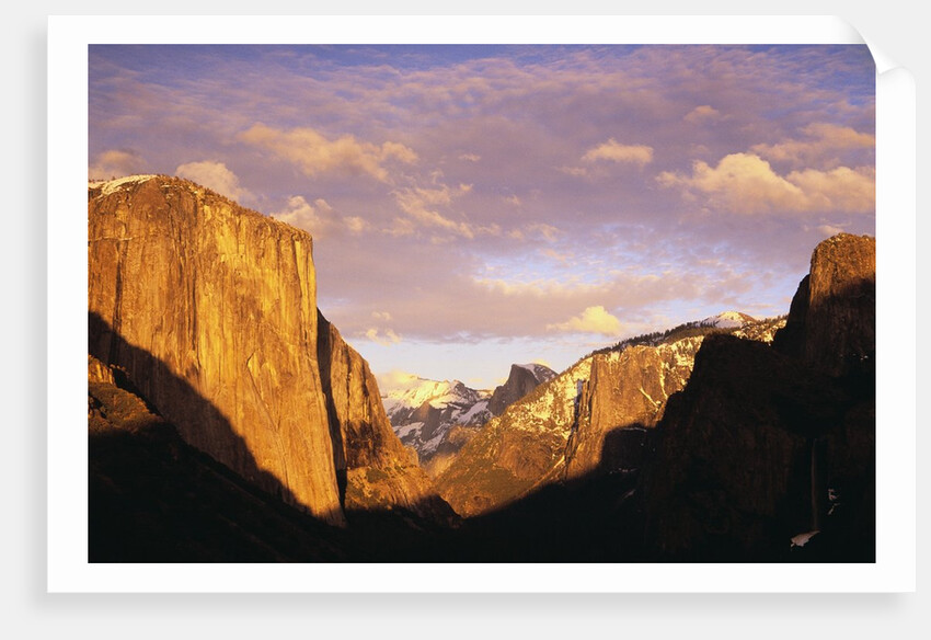 Sunset in Yosemite Valley by Anonymous