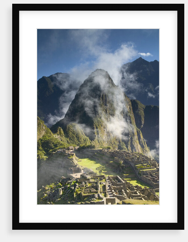 Machu Picchu in Morning Fog by Anonymous