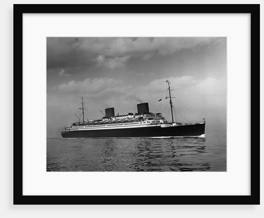 German Passenger Ship by Anonymous
