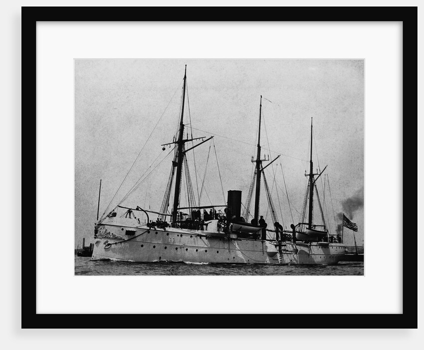 A Port Side View of the USS Yorktown by Anonymous